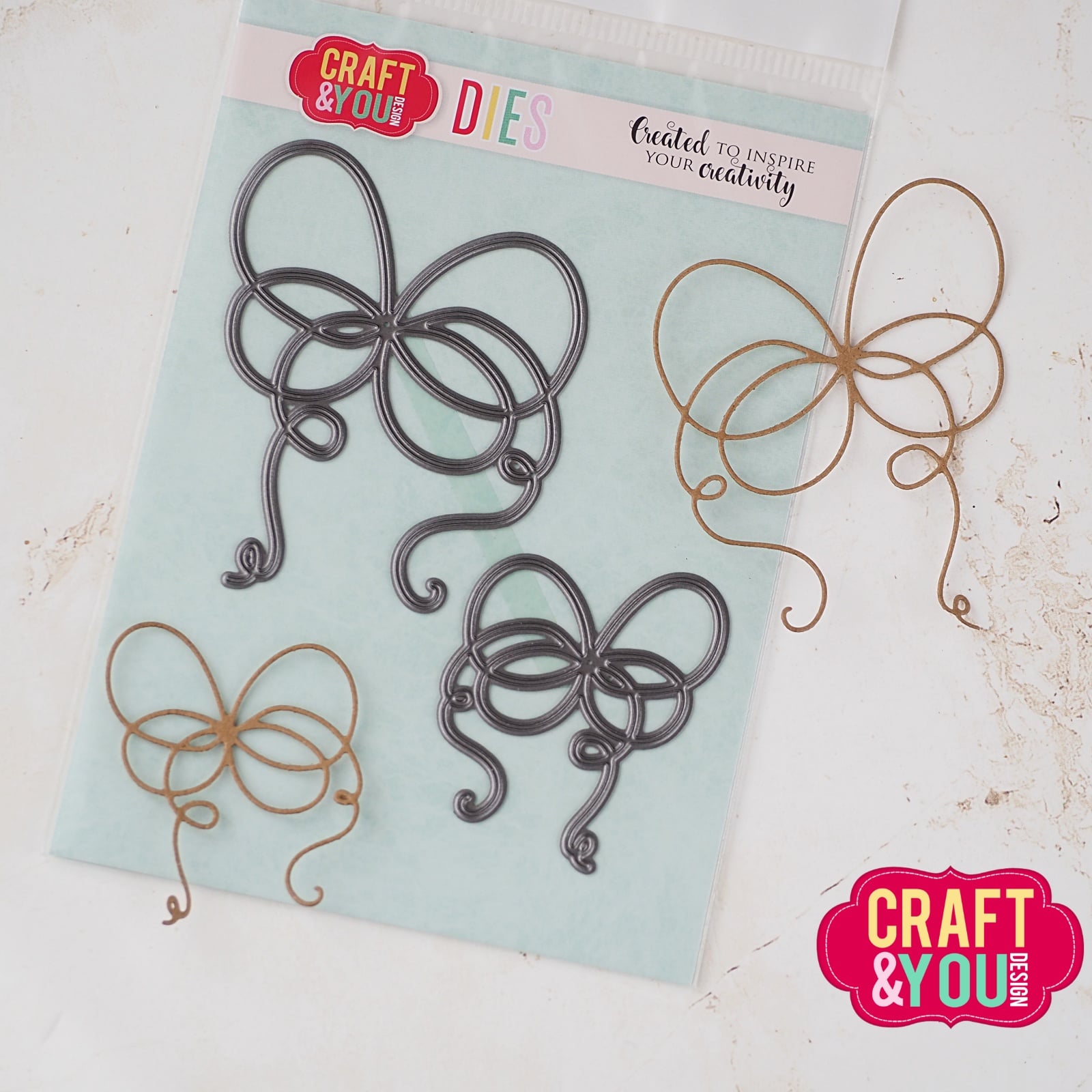 CW434 Wykrojnik /Die Bows by Gosia / Kokardki Craft&You Design