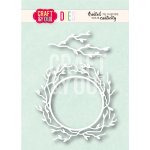 CW435 Wykrojnik /Die  Rustic Wreath  by Gosia / Rustykalny Wianek Craft&You Design