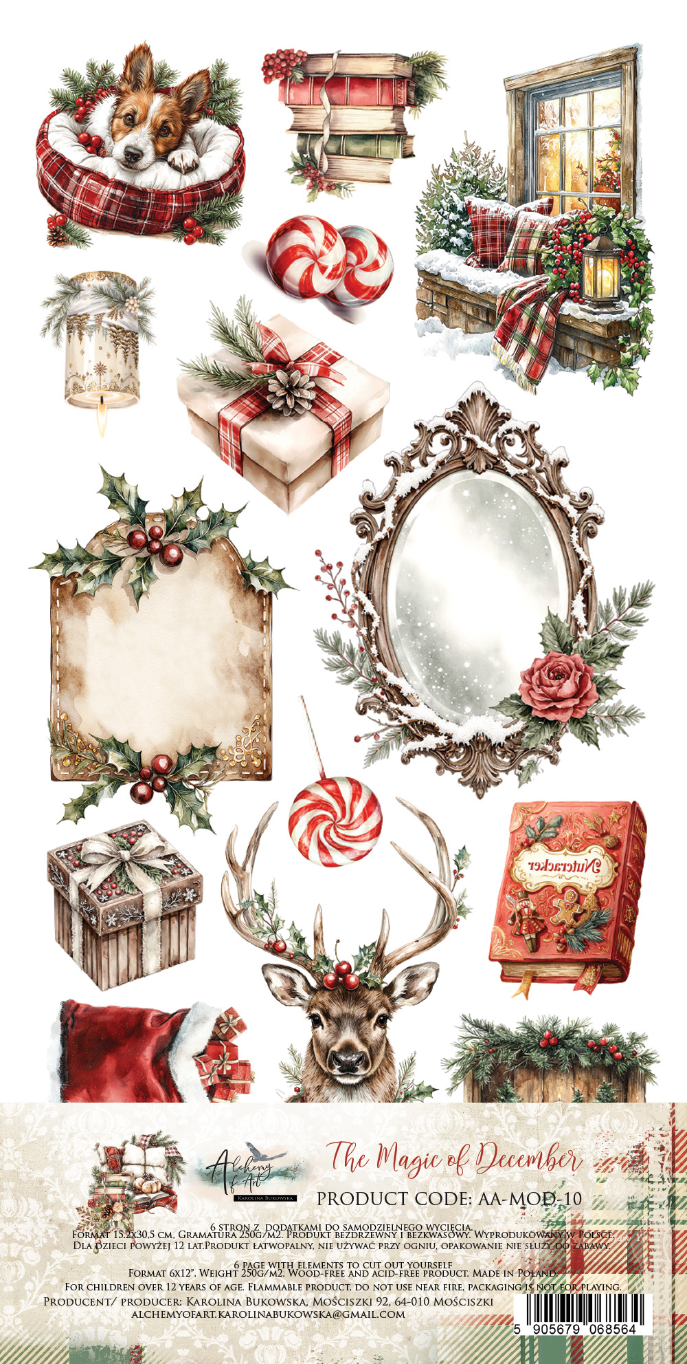 The Magic of December do samodzielnego wycięcia AA-MOD-10