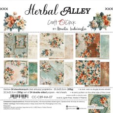 CC-C89-HA-07 *PRZEDSPRZEDAŻ* HERBAL ALLEY- zestaw papierów 20,3x20,3cm- wysyłka po 6 listopada 2026r.