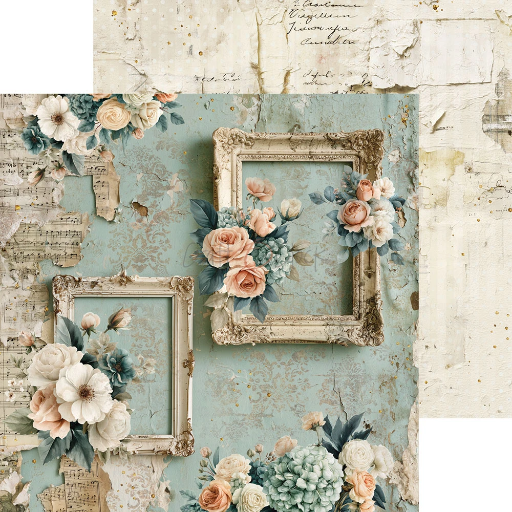 CC-C89-HA-07 *PRZEDSPRZEDAŻ* HERBAL ALLEY- zestaw papierów 20,3x20,3cm- wysyłka po 6 listopada 2026r.