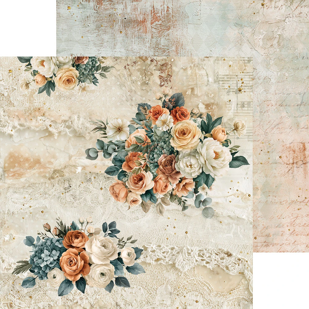 CC-C89-HA-07 *PRZEDSPRZEDAŻ* HERBAL ALLEY- zestaw papierów 20,3x20,3cm- wysyłka po 6 listopada 2026r.