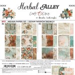 CC-C89-HA-09 *PRZEDSPRZEDAŻ* HERBAL ALLEY- zestaw papierów 20,3x20,3cm - MIX- wysyłka po 6 listopada 2026r.