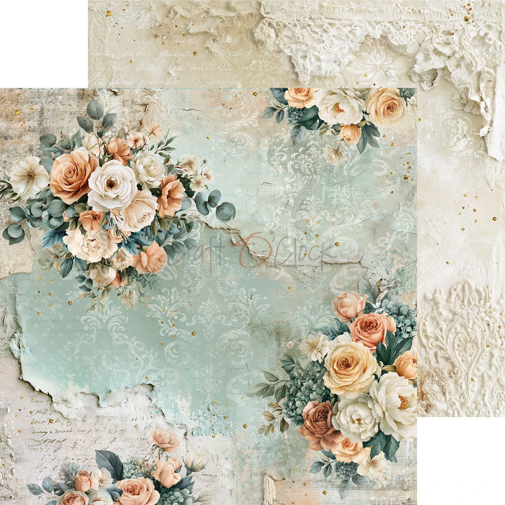CC-C89-HA-10 *PRZEDSPRZEDAŻ* HERBAL ALLEY - zestaw papierów 15,25x15,25cm - wysyłka po 6 listopada 2026r.