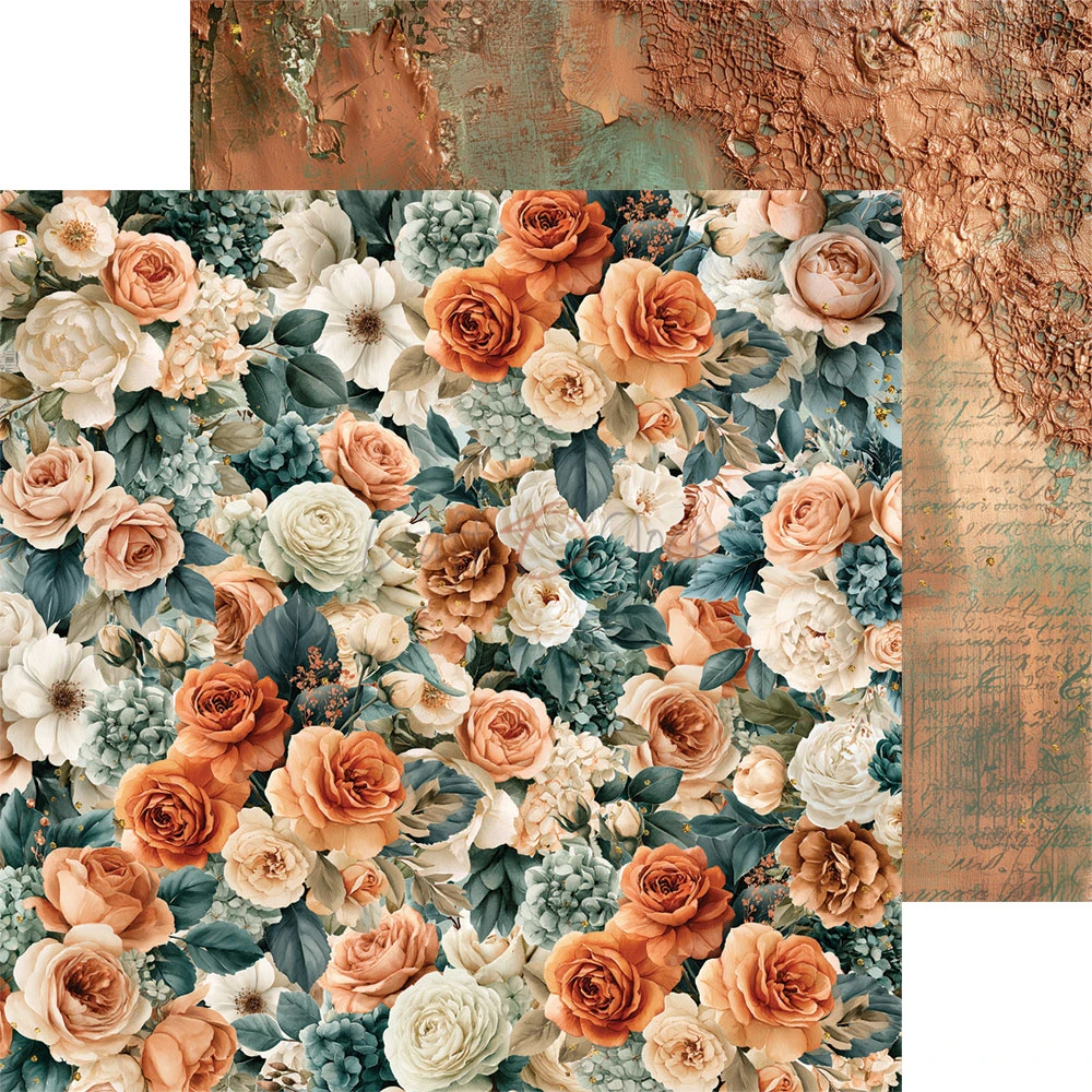 CC-C89-HA-10 *PRZEDSPRZEDAŻ* HERBAL ALLEY - zestaw papierów 15,25x15,25cm - wysyłka po 6 listopada 2026r.
