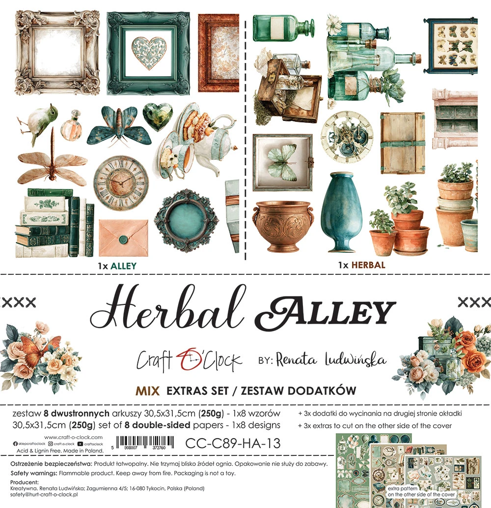 CC-C89-HA-13 *PRZEDSPRZEDAŻ* HERBAL ALLEY - zestaw DODATKÓW - MIX- wysyłka po 6 listopada 2026r.