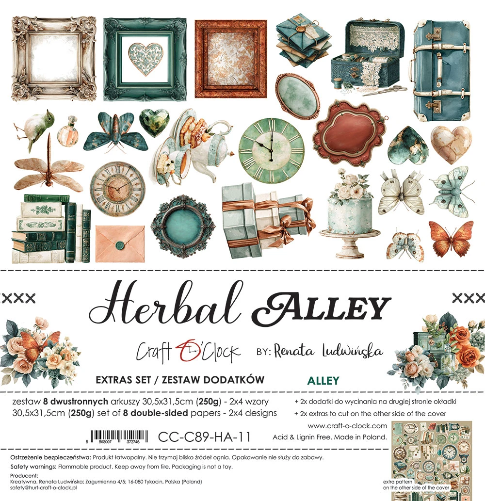 CC-C89-HA-13 *PRZEDSPRZEDAŻ* HERBAL ALLEY - zestaw DODATKÓW - MIX- wysyłka po 6 listopada 2026r.