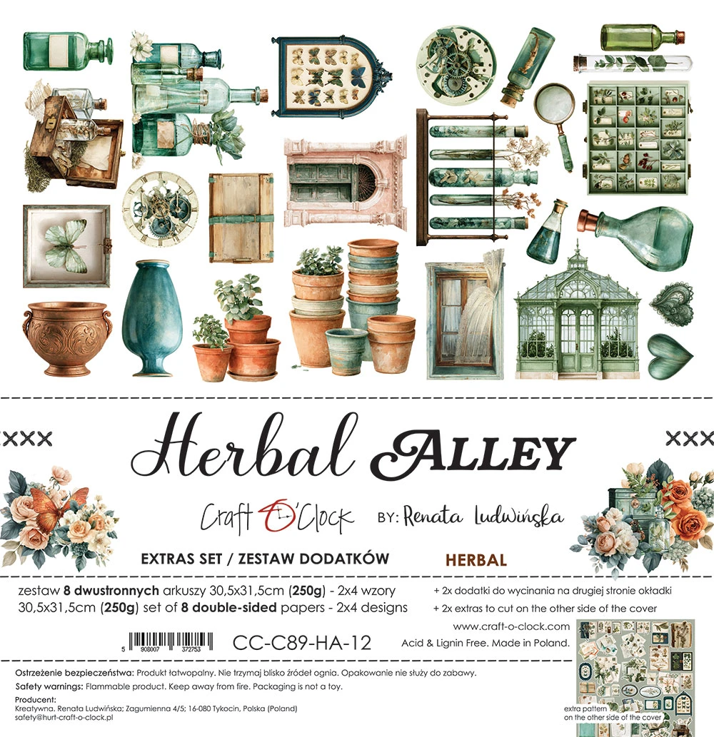 CC-C89-HA-13 *PRZEDSPRZEDAŻ* HERBAL ALLEY - zestaw DODATKÓW - MIX- wysyłka po 6 listopada 2026r.