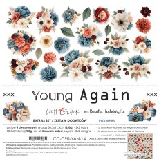CC-C90-YAN-14 *PRZEDSPRZEDAŻ* YOUNG AGAIN - zestaw DODATKÓW - FLOWERS- wysyłka po 6 listopada 2026r.