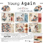 CC-C90-YAN-07 *PRZEDSPRZEDAŻ* YOUNG AGAIN- zestaw papierów 20,3x20,3cm- wysyłka po 6 listopada 2026r.