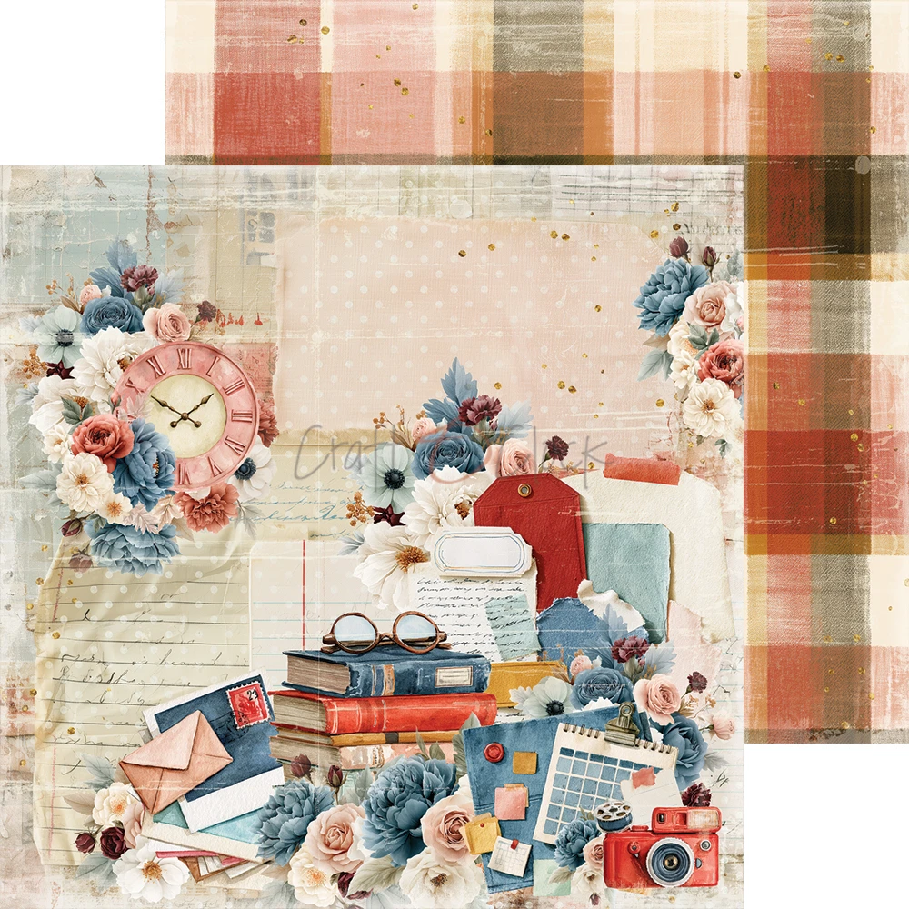 CC-C90-YAN-07 *PRZEDSPRZEDAŻ* YOUNG AGAIN- zestaw papierów 20,3x20,3cm- wysyłka po 6 listopada 2026r.