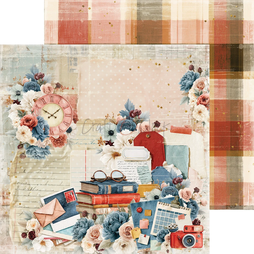 CC-C90-YAN-10 *PRZEDSPRZEDAŻ* YOUNG AGAIN - zestaw papierów 15,25x15,25cm - wysyłka po 6 listopada 2026r.