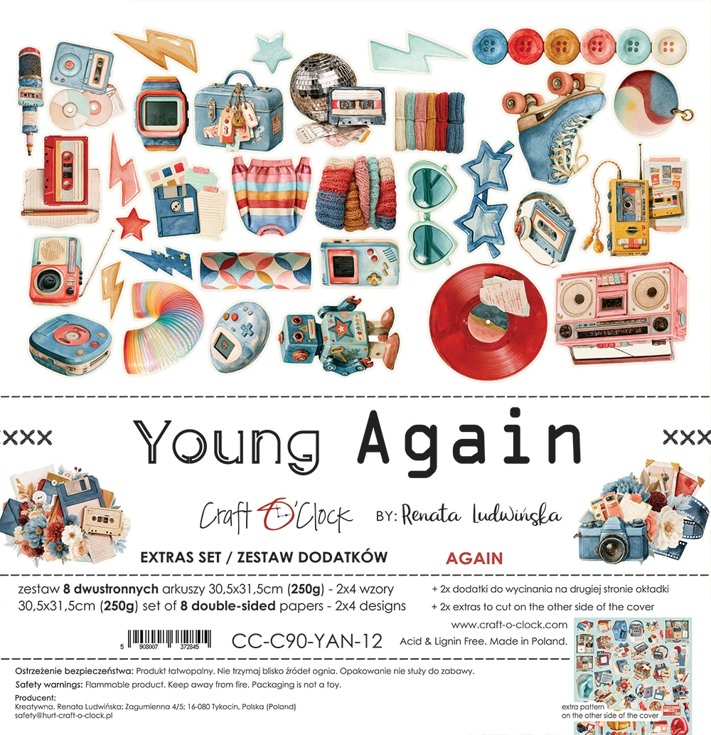CC-C90-YAN-13 *PRZEDSPRZEDAŻ* YOUNG AGAIN - zestaw DODATKÓW - MIX- wysyłka po 6 listopada 2026r.