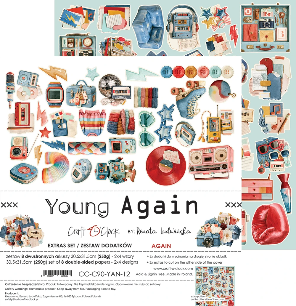 CC-C90-YAN-13 *PRZEDSPRZEDAŻ* YOUNG AGAIN - zestaw DODATKÓW - MIX- wysyłka po 6 listopada 2026r.
