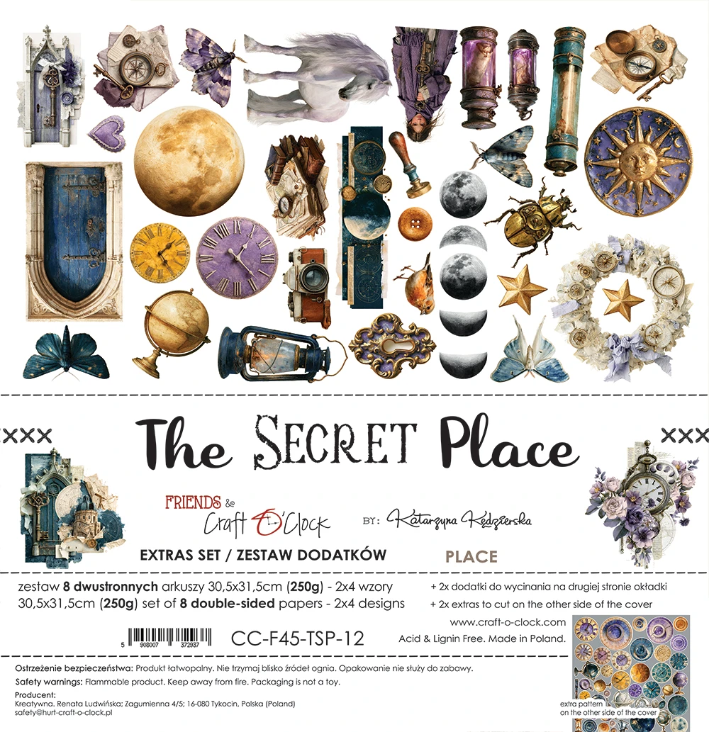 CC-F45-TSP-13 *PRZEDSPRZEDAŻ* THE SECRET PLACE - zestaw DODATKÓW - MIX- wysyłka po 6 listopada 2026r.