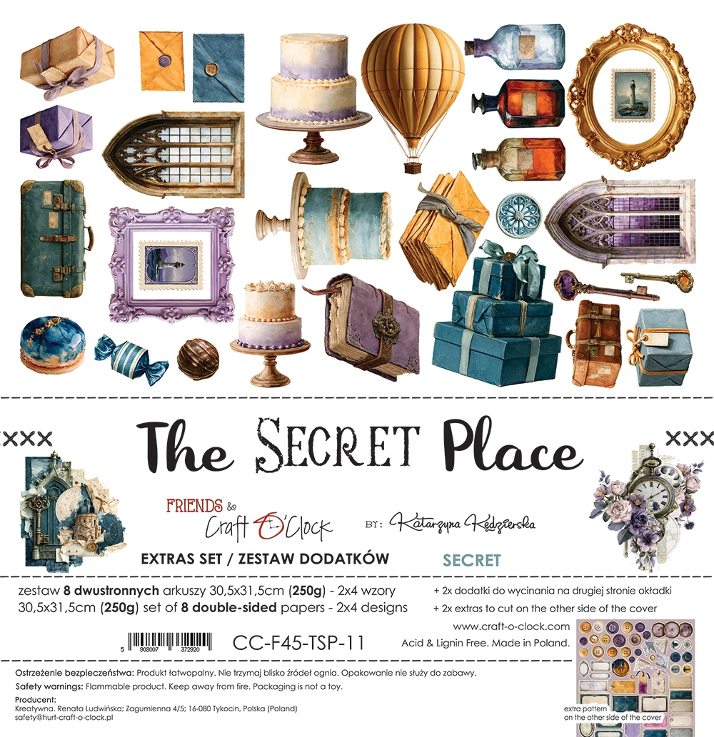 CC-F45-TSP-11 *PRZEDSPRZEDAŻ* THE SECRET PLACE- zestaw DODATKÓW -SECRET- wysyłka po 6 listopada 2026r.