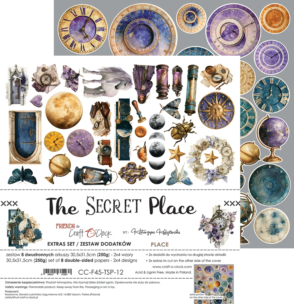 CC-F45-TSP-12 *PRZEDSPRZEDAŻ* THE SECRET PLACE- zestaw DODATKÓW -PLACE- wysyłka po 6 listopada 2026r.