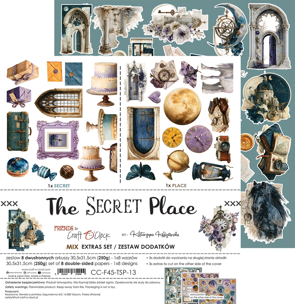 CC-F45-TSP-13 *PRZEDSPRZEDAŻ* THE SECRET PLACE - zestaw DODATKÓW - MIX- wysyłka po 6 listopada 2026r.