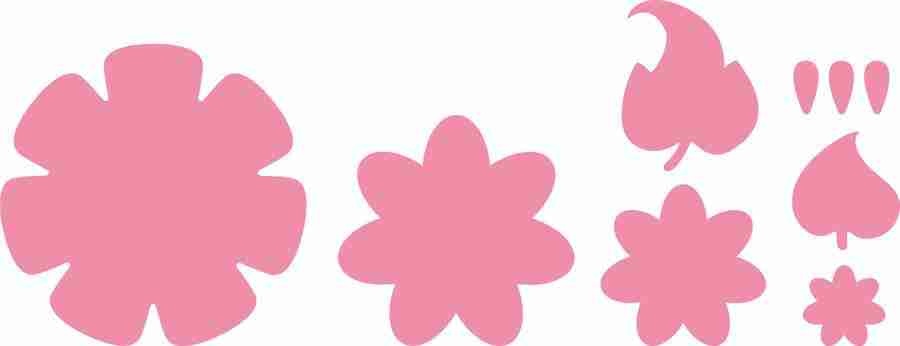 COL1316 Wykrojniki Collectables Kwiat