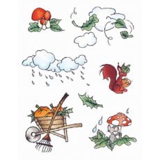 DDS3334 Stemple silikonowe Jesień