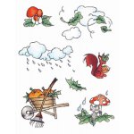 DDS3334 Stemple silikonowe Jesień