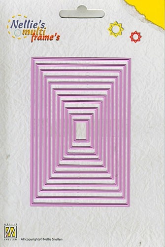 MFD058 Wykrojniki Nelie's Multi Frame - Prostokąty