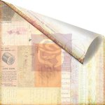 PM960070 Papier dwustronny Sunrise Sunset - White Hot