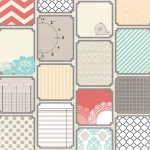 TCMEM109 Papier dwustronny 30,5 x 30,5 cm Tags - Memories Teresa Collins