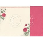 PD3601 Papier dwustronny Peony - Vintage Garden
