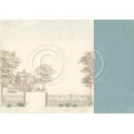 PD3604 Papier dwustronny Garden - Vintage Garden