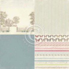 PD3704 Papier jednostronny Lady - Vintage Garden - 6x6