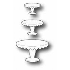 98541 Wykrojnik Scalloped Cake Stand