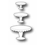 98541 Wykrojnik Scalloped Cake Stand