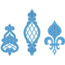 LR0273 Wykrojniki - Anja's Vintage 3 Ornaments