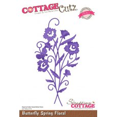 CCE-010 Wykrojnik  Butterfly Spring Floral (Elites)