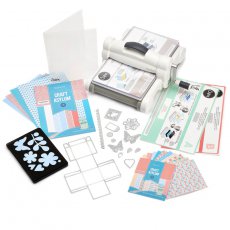 660515 Maszynka Sizzix  Big Shot Plus Starter Kit (White&Grey) NOWOŚĆ