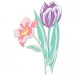 665812 Wykrojnik Sizzix Thinlits Die Set 11PK - Layered Spring Flowers