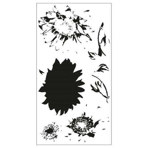  665975 Sizzix  Stemple warstwowe - Sizzix • Layered Clear Stamps Sunflower Stem