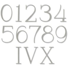 666444  Wykrojniki Sizzix • Thinlits Die Elegant Numerals