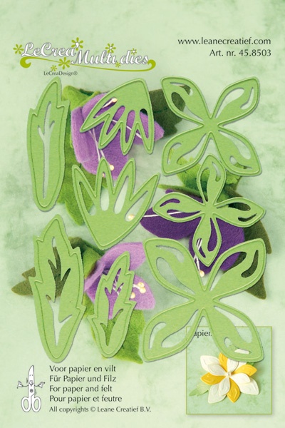 45.8503 Wykrojniki Lea'bilities Multi Die Flower 1