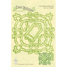 45.8831 Wykrojniki Frame Square Ribbons