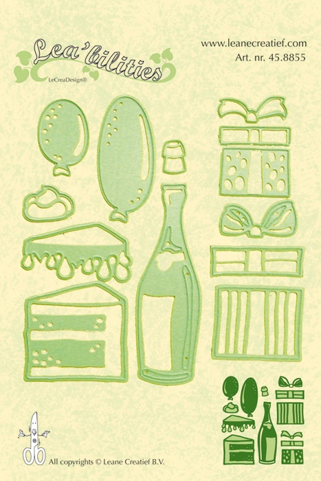 45.8855 Wykrojniki Celebration