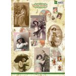 VK9530 Arkusz A4  - Vintage Christmas Pictures 2