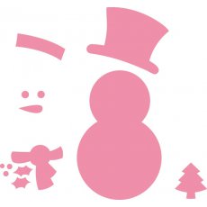 COL1332 Wykrojniki Colectables Bałwan 