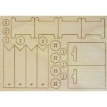 EL8529 Elementy Wooden ornaments