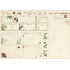 PD3811 Papier dwustronny-Cut out - Wintertime in Swedish Lapland