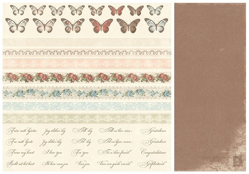 PD2010 Papier dwustronny-From my heart II - borders