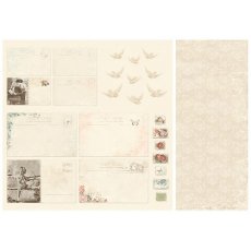 PD2011 Papier dwustronny- From my heart II - cut out sheet