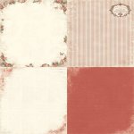 PD2104 Papier jednostronny -From my heart II - rose & ocean of roses