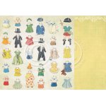 PD3203 Papier dwustronny- Play time - clothes